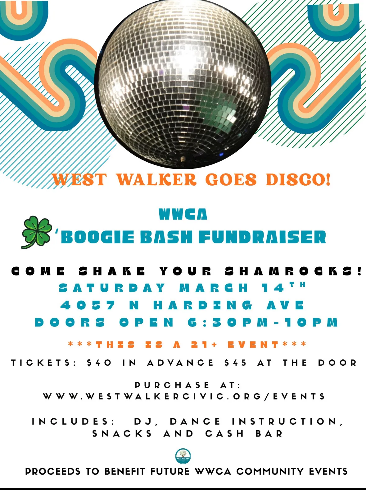 flyer with same information visually presented