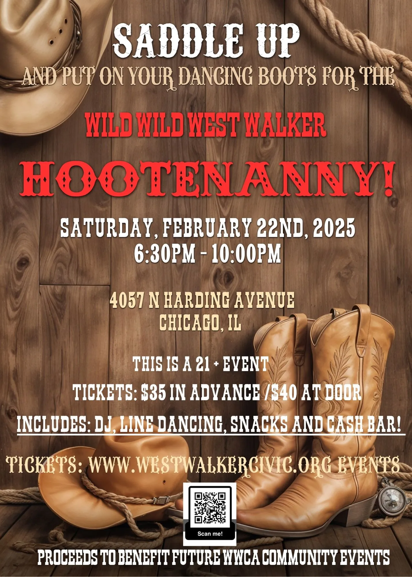 flyer with same information visually presented